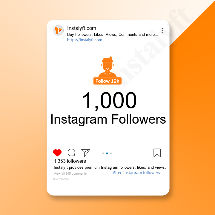 Buy 1,000 Instagram Followers